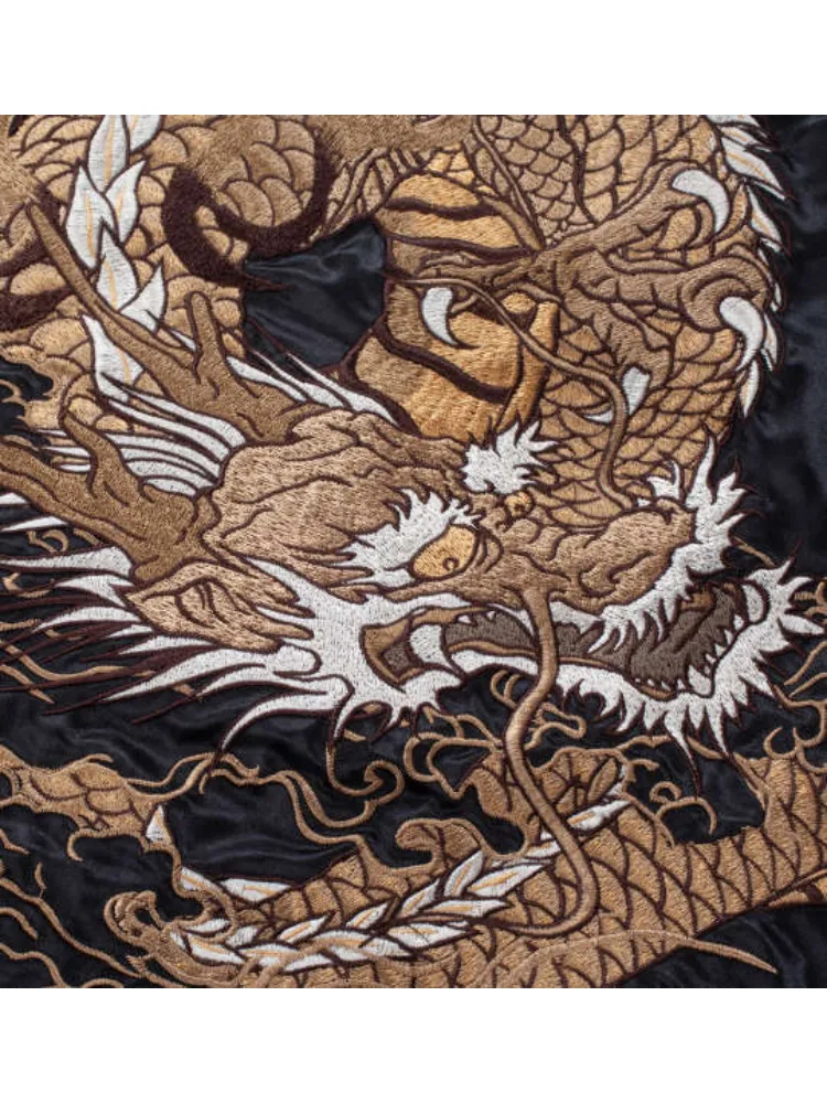 絡繰魂】龍乱舞リバーシブルスカジャン ＊カタログ商品 | フォーエル