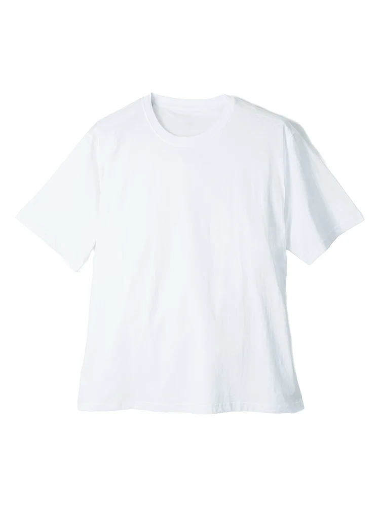 ホワイト 無地半袖Tシャツ | フォーエル公式通販