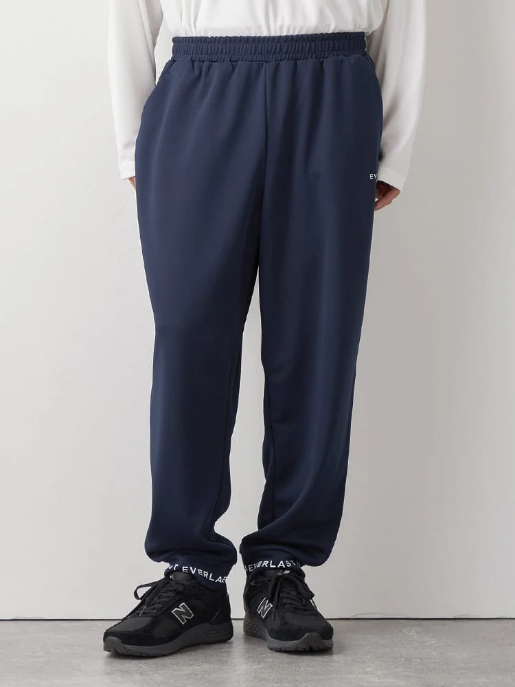 ブラック 【EVERLAST(エバーラスト)】デザインプリントロングパンツ