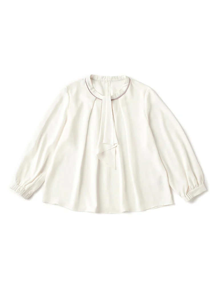 オフホワイト 2WAYボウタイブラウス | フォーエル公式通販
