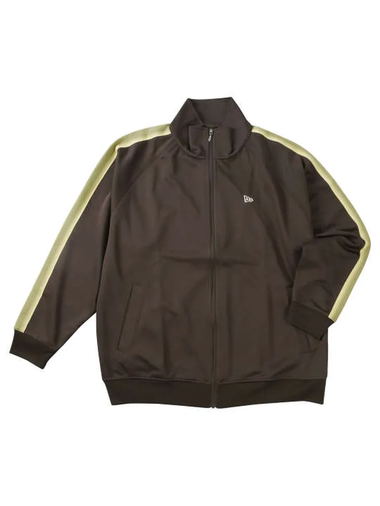 ブラウン 【NEW ERA(ニューエラ)】スムースジャージトラックジャケット