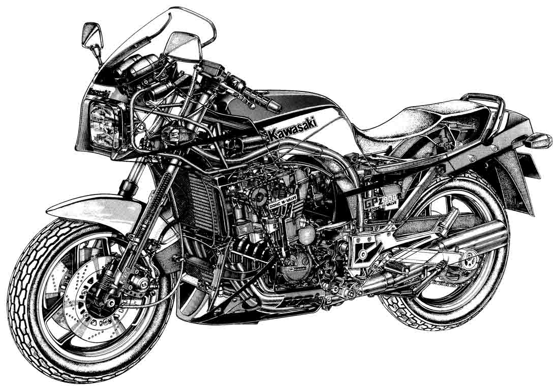 Ninja ZX-14Rという万能旗艦【その1】～ カワサキ大排気量車の最終形態