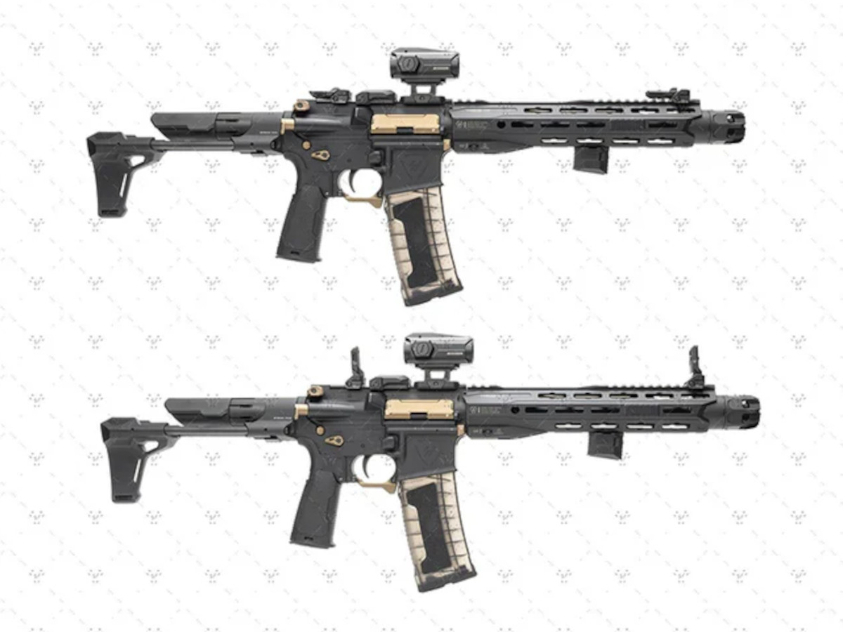 Strike Industries: 実物 バックアップサイト Strike Polymer Backup