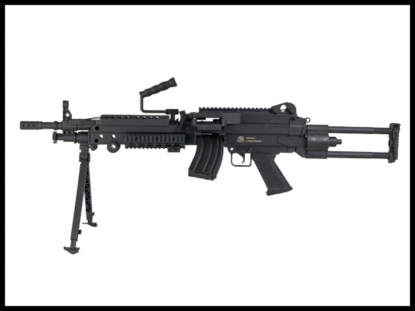 CyberGun: 電動LMG本体 FN M249 PARA Nylon Fiberの通販情報