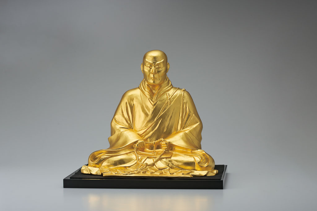 偉大なる御威徳を偲ぶブロンズ像の逸品】親鸞聖人座像