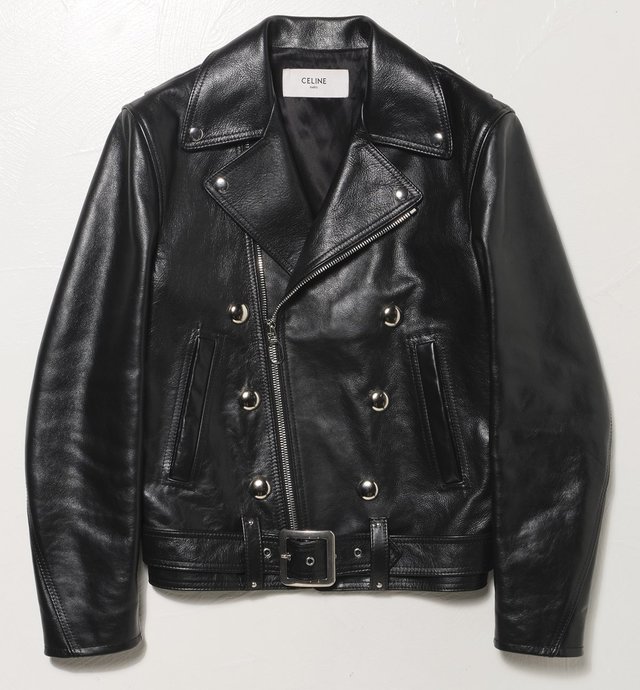 ワイルドなライダースを上品に着こなすには？ はい「セリーヌ」が正解