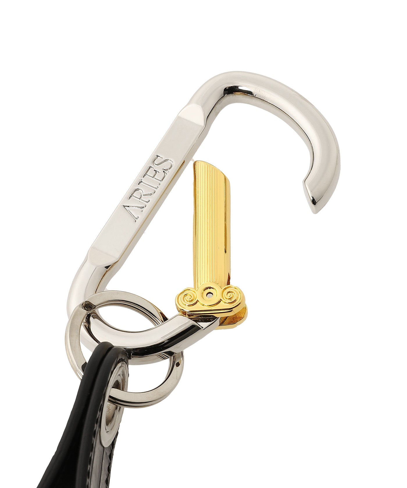 Croc Studded Column Carabiner Keychain ｜アリーズ(Aries)｜Forget