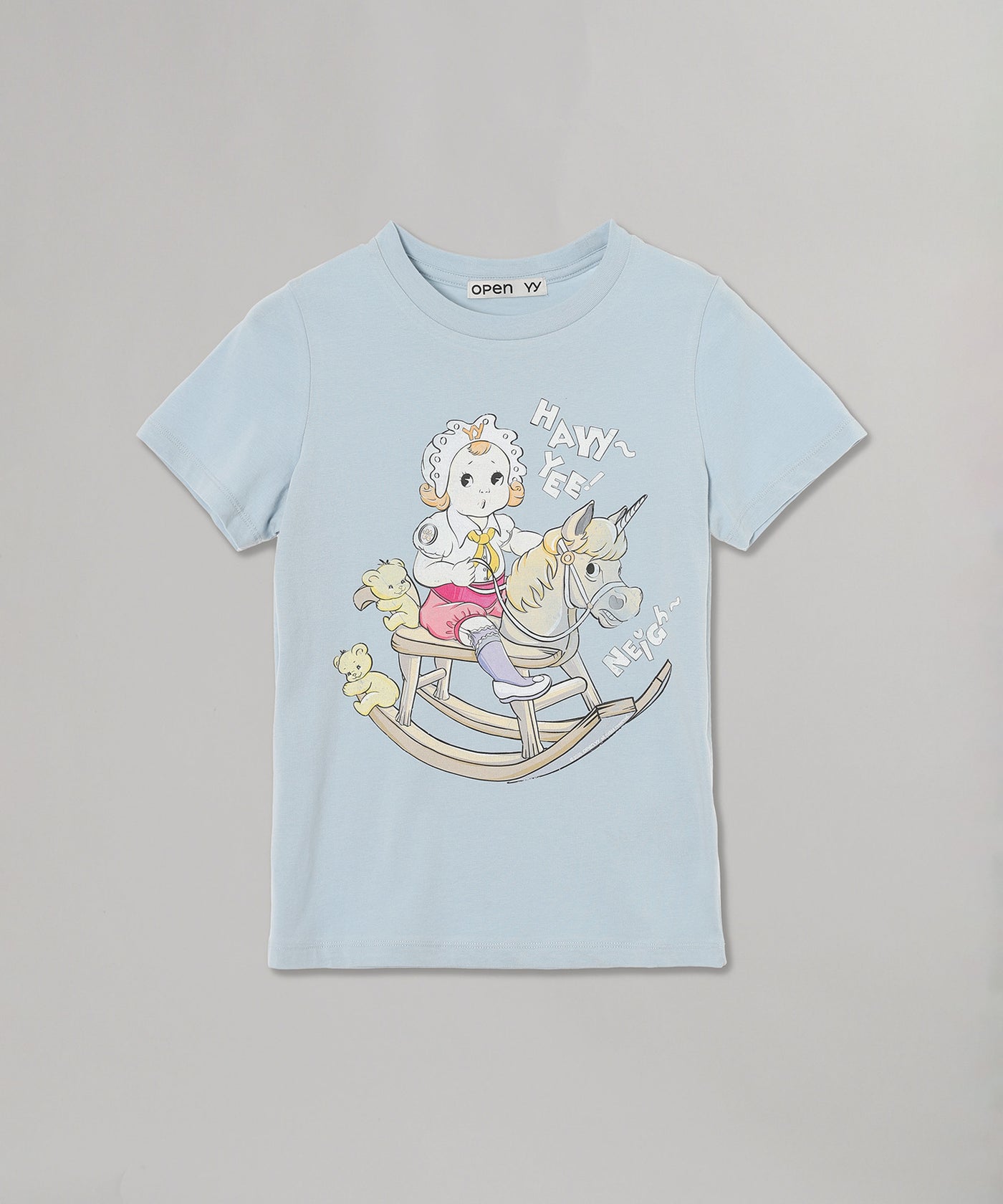 Rocking Baby Tee｜オープンワイワイ(OPEN YY)｜Forget-me-nots Online