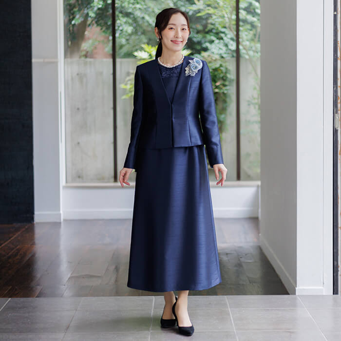 セレモニースーツ ネイビーの通販｜東京ソワールオンラインストア