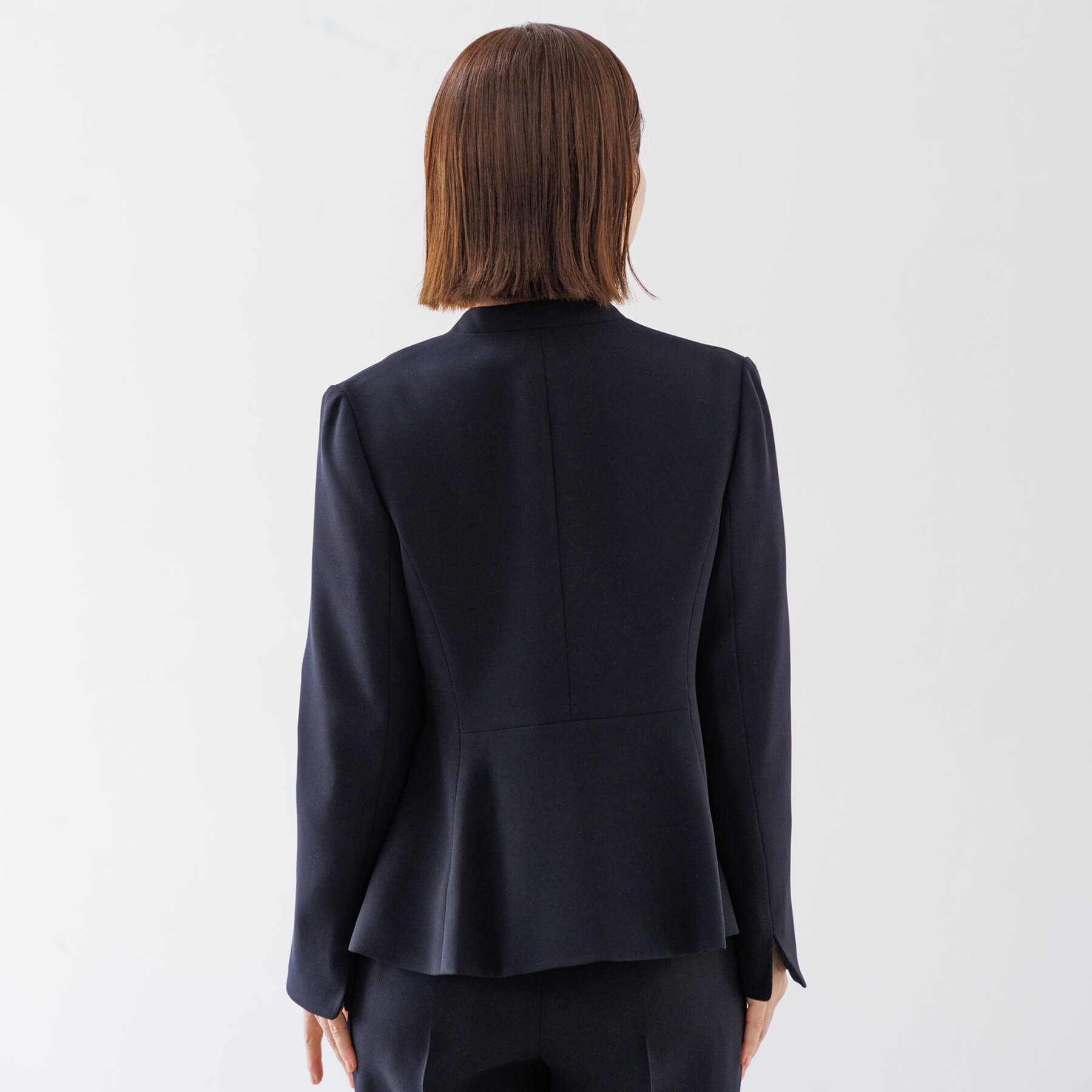 cahoさんコラボ｜小柄さん向けネイビーパンツセットアップ 9号