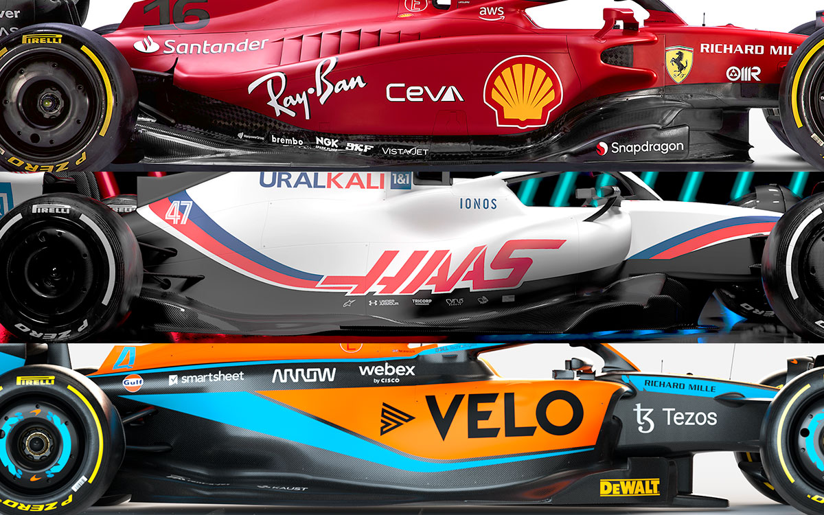 F1新車解説：フェラーリの2022年型「F1-75」水溜り必至？の独創的な