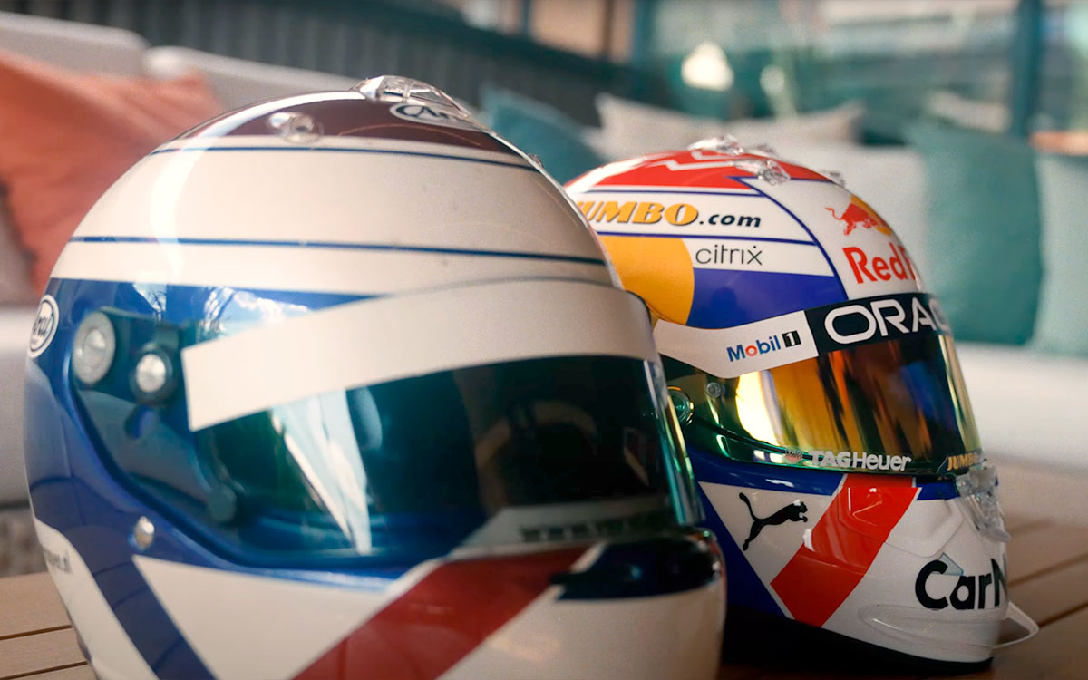 父への感謝…フェルスタッペン、母国F1オランダGPでヨス仕様の