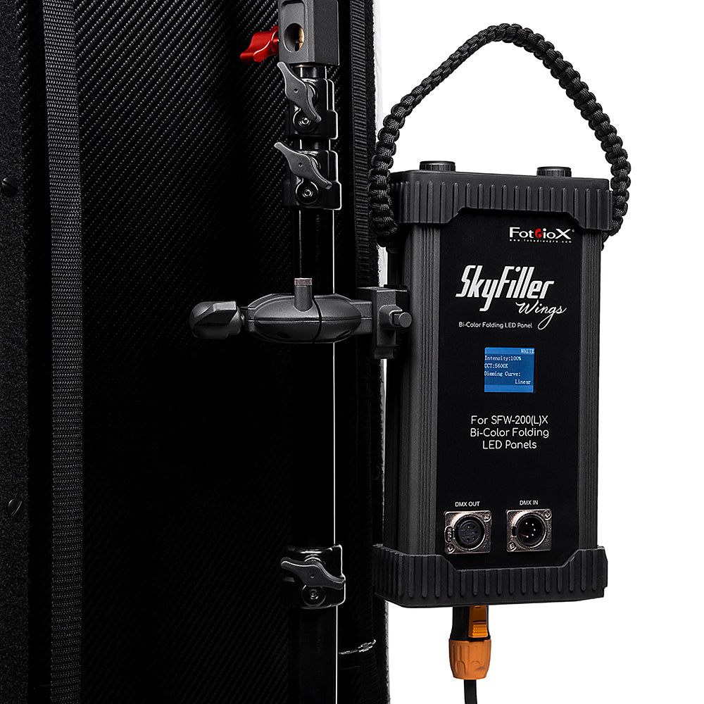 SkyFiller Wings 1x4 200w Bi-Color - Folding LED Panel w/ Softbox
