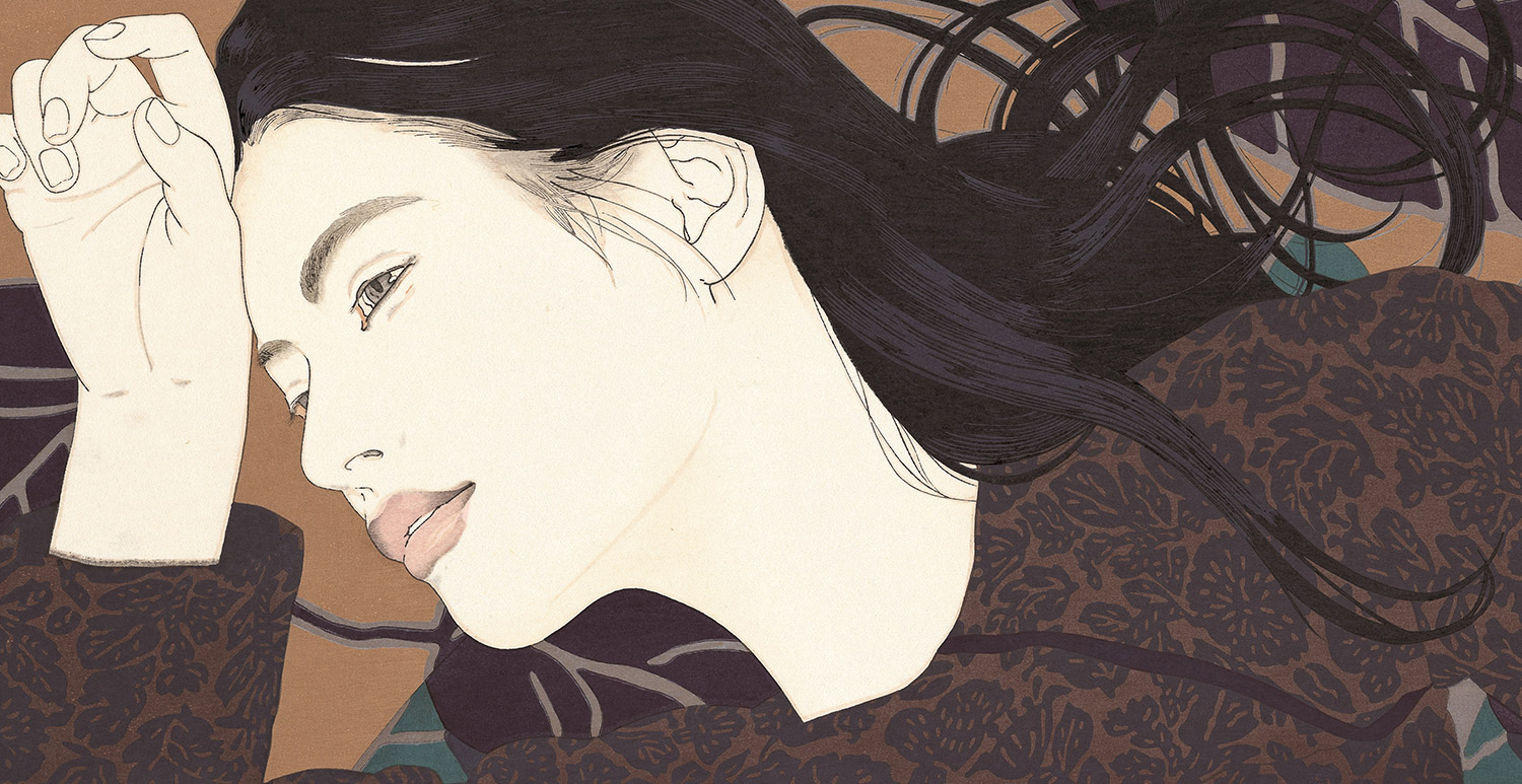 現代の美人画誕生！絵師・池永康晟氏「散菊・沙月」の制作に迫る