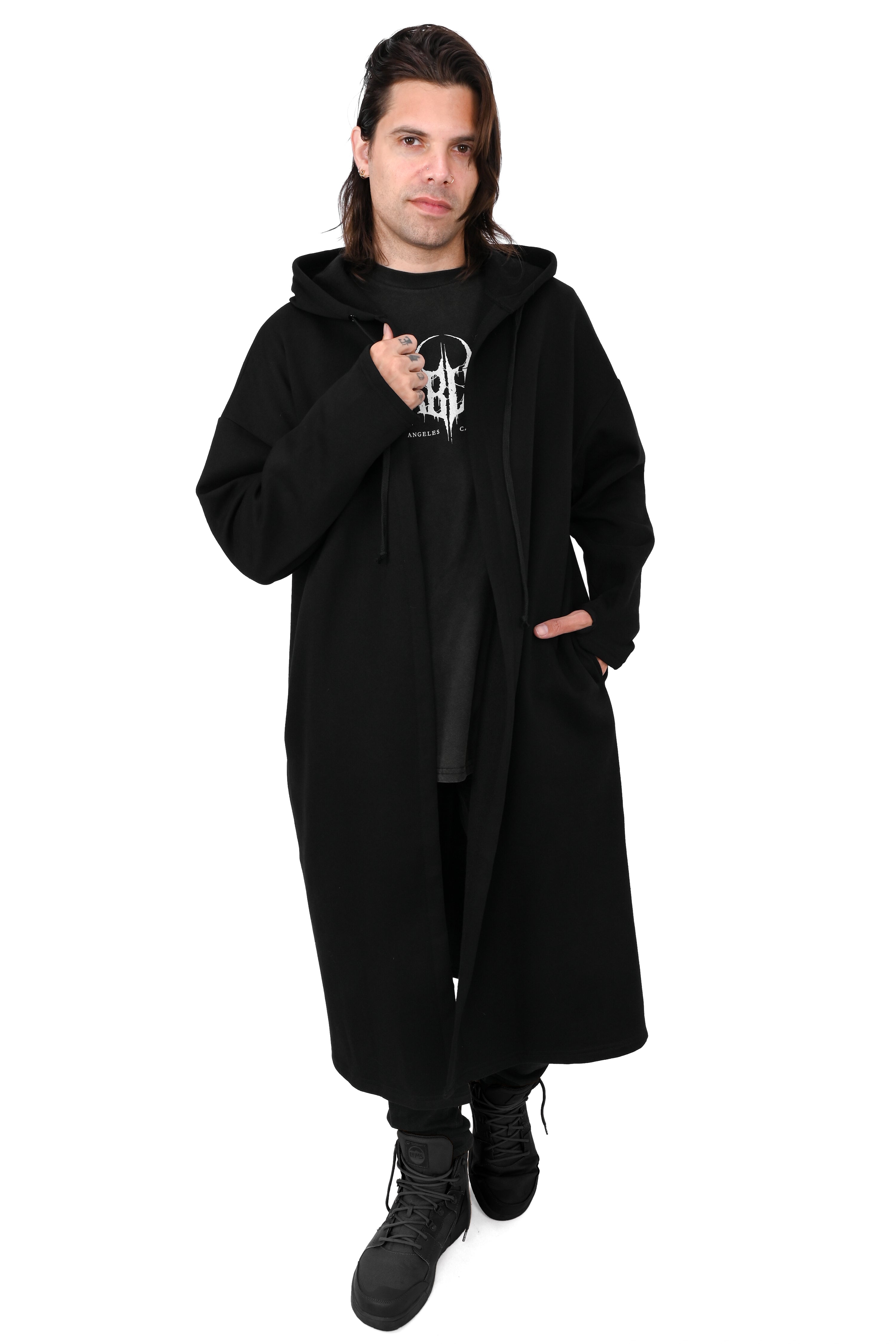 Long Line Open Hoodie - No Restock! 3XL/4XL left!!! – FOXBLOOD