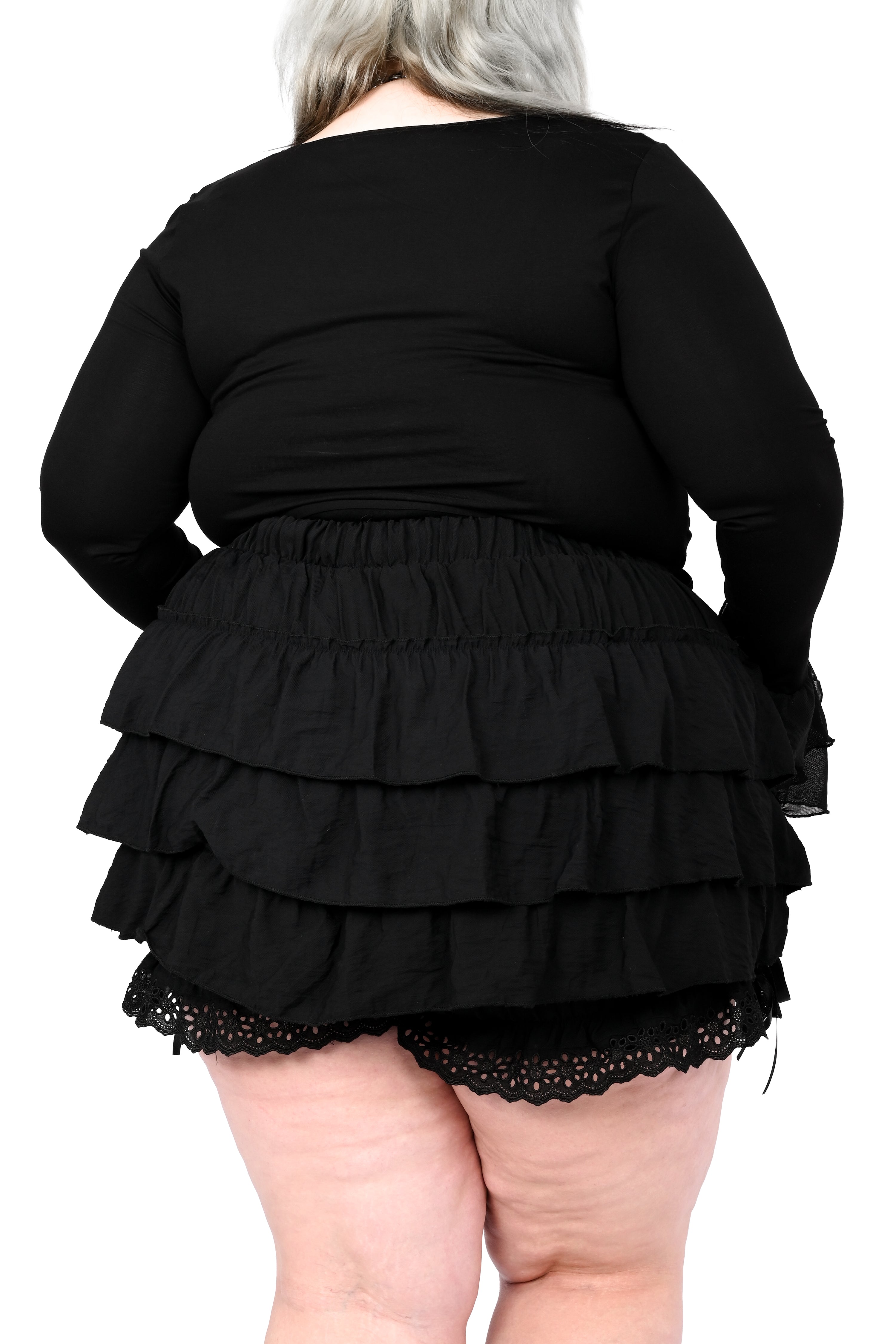 Black Ruffle Bloomers - Restocking Soon! Sign Up For Notifications