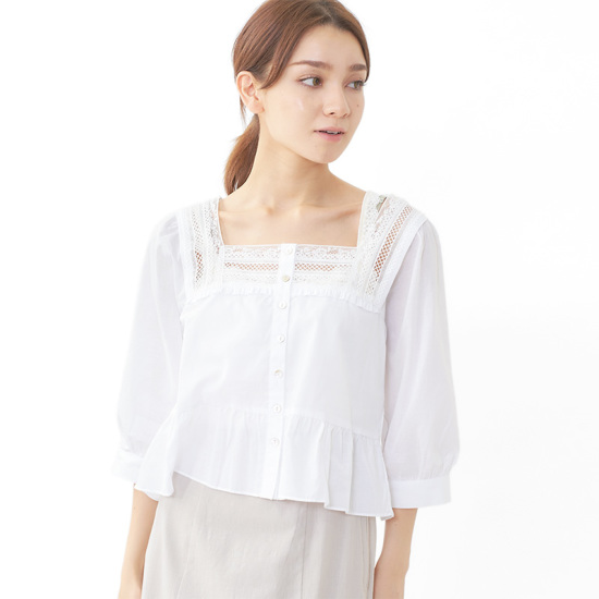 OUTLET】mature lace blouse～ﾏﾁｭｱﾚｰｽﾌﾞﾗｳｽ | flower／フラワー公式通販