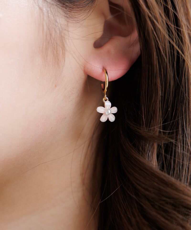flower hoop pierce～ﾌﾗﾜｰﾌｰﾌﾟﾋﾟｱｽ | flower／フラワー公式通販