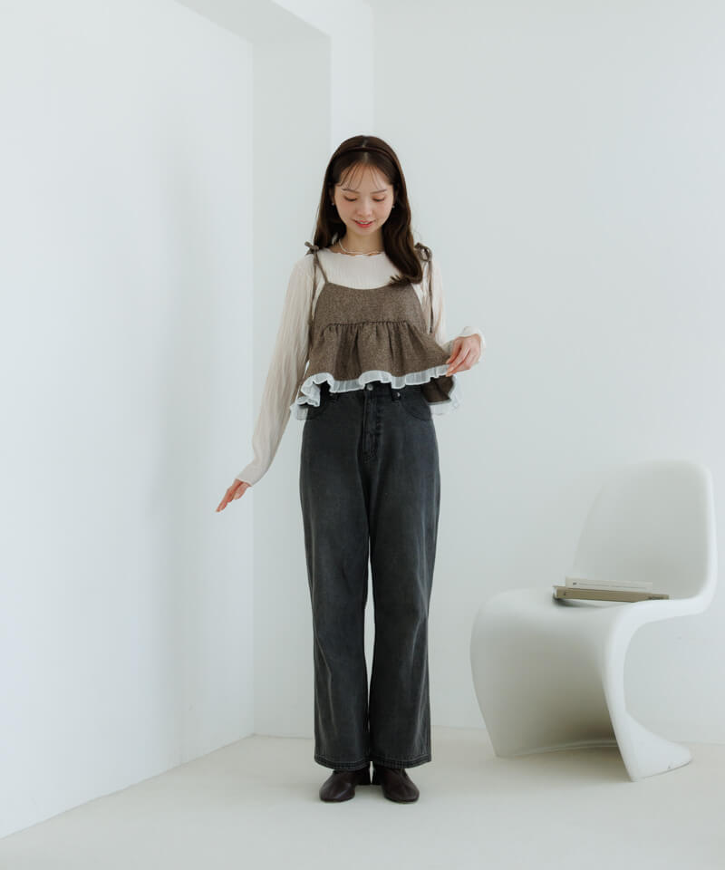 20%OFF】calm check bustier～ｶｰﾑﾁｪｯｸﾋﾞｽﾁｪ | flower／フラワー公式通販