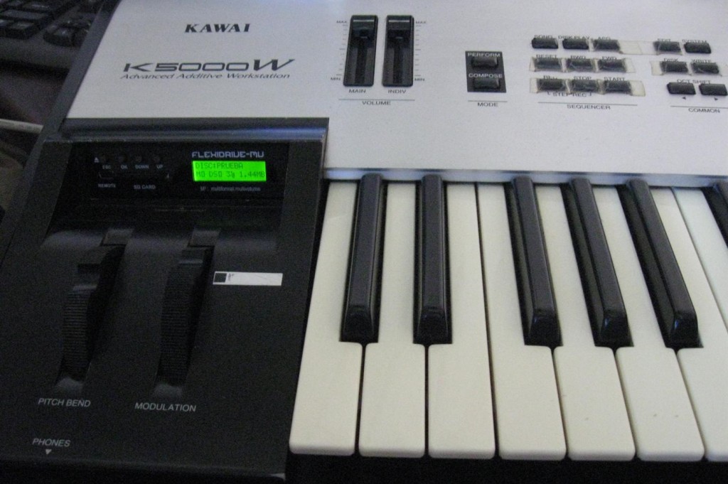 Kawai K5000W | FlexiDrive - Floppy Drive Update