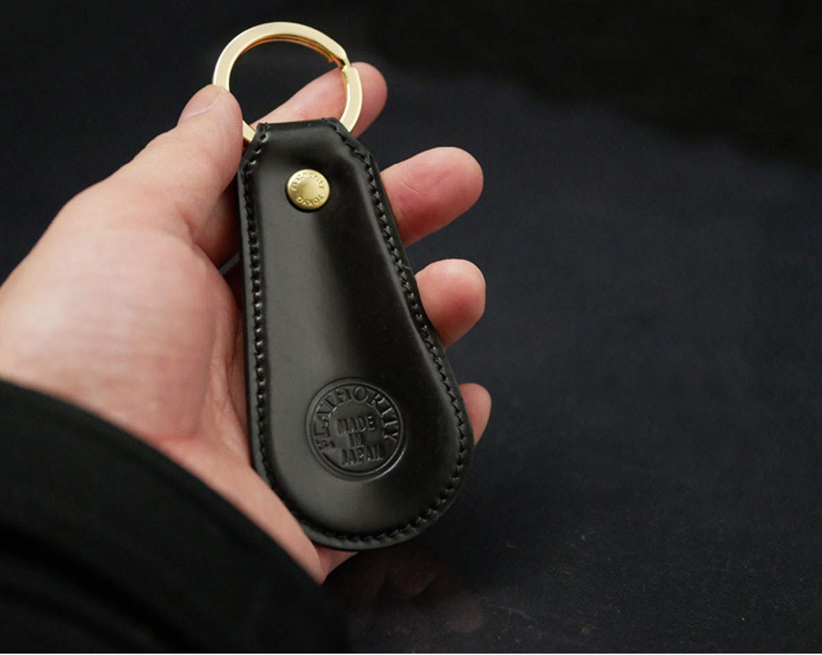 シェルコードバン靴べらキーホルダー - Flathority(フラソリティ)公式