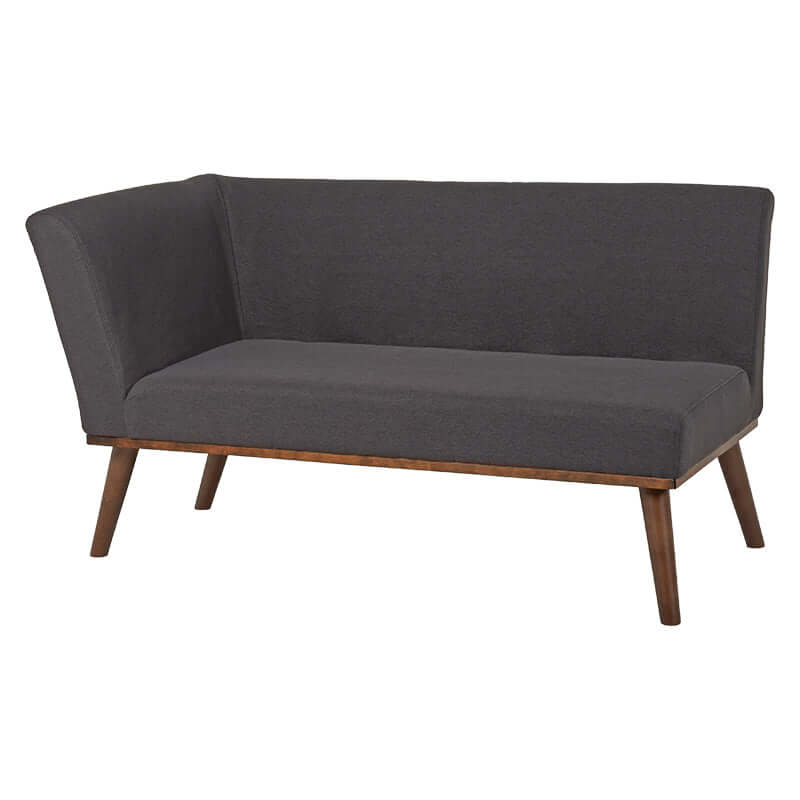 リビングダイニングソファ 兼用 L字型ソファー LD 二人掛け 2シート 右