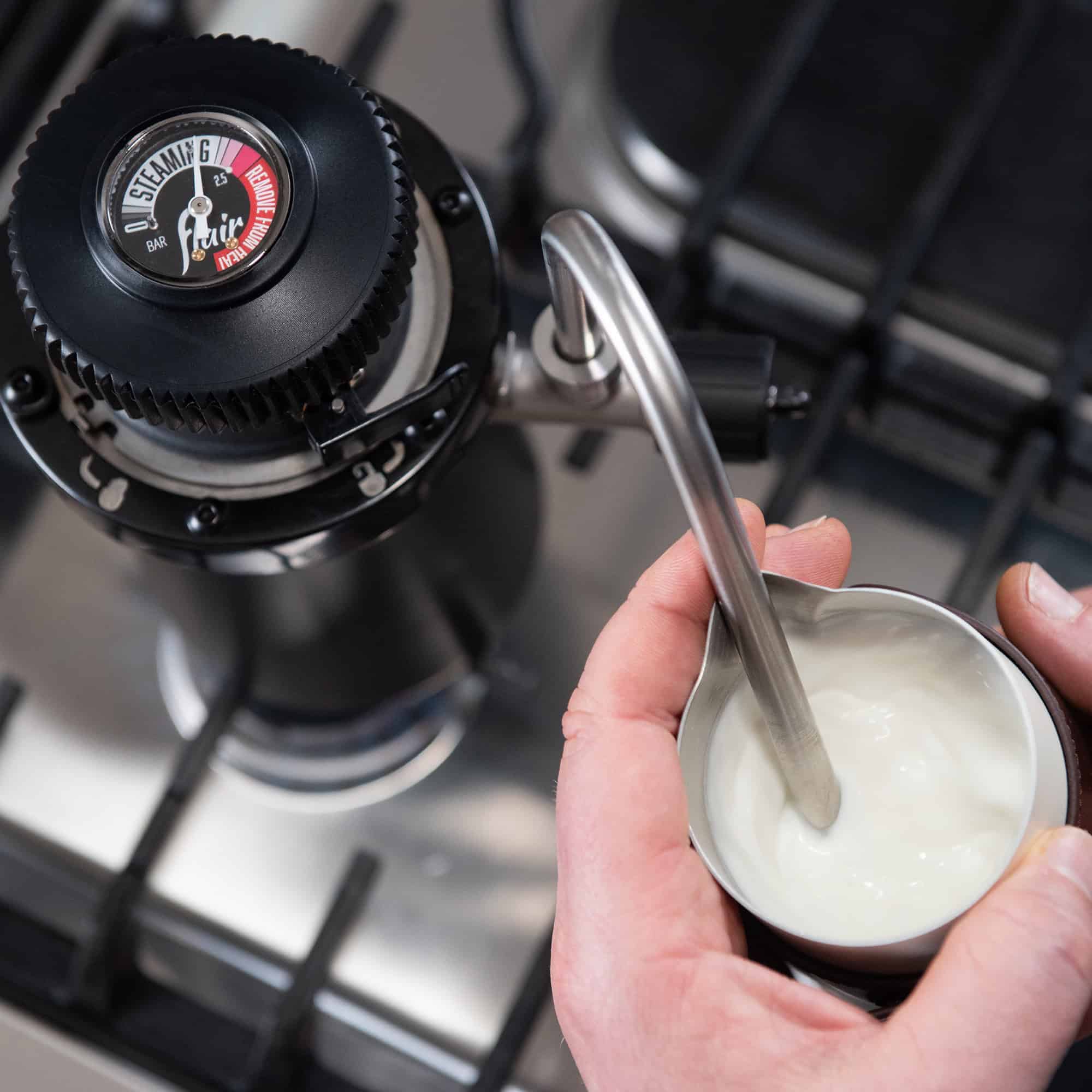 Flair Wizard Steamer | Stovetop Milk Steamer | Latte Art Microfoam