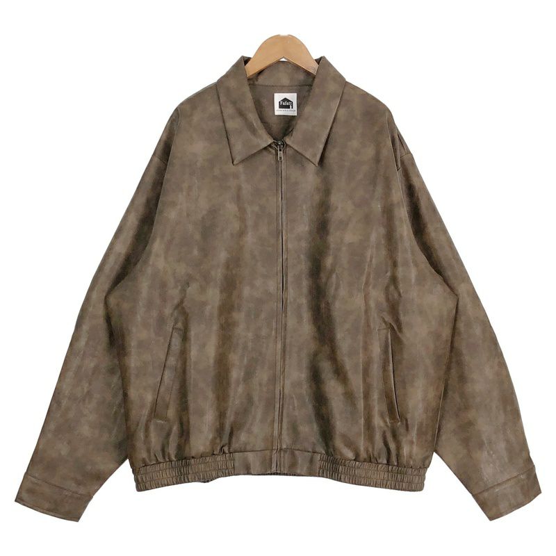 古着 90s ポロ ラルフローレン スウィングトップ型レザージャケット