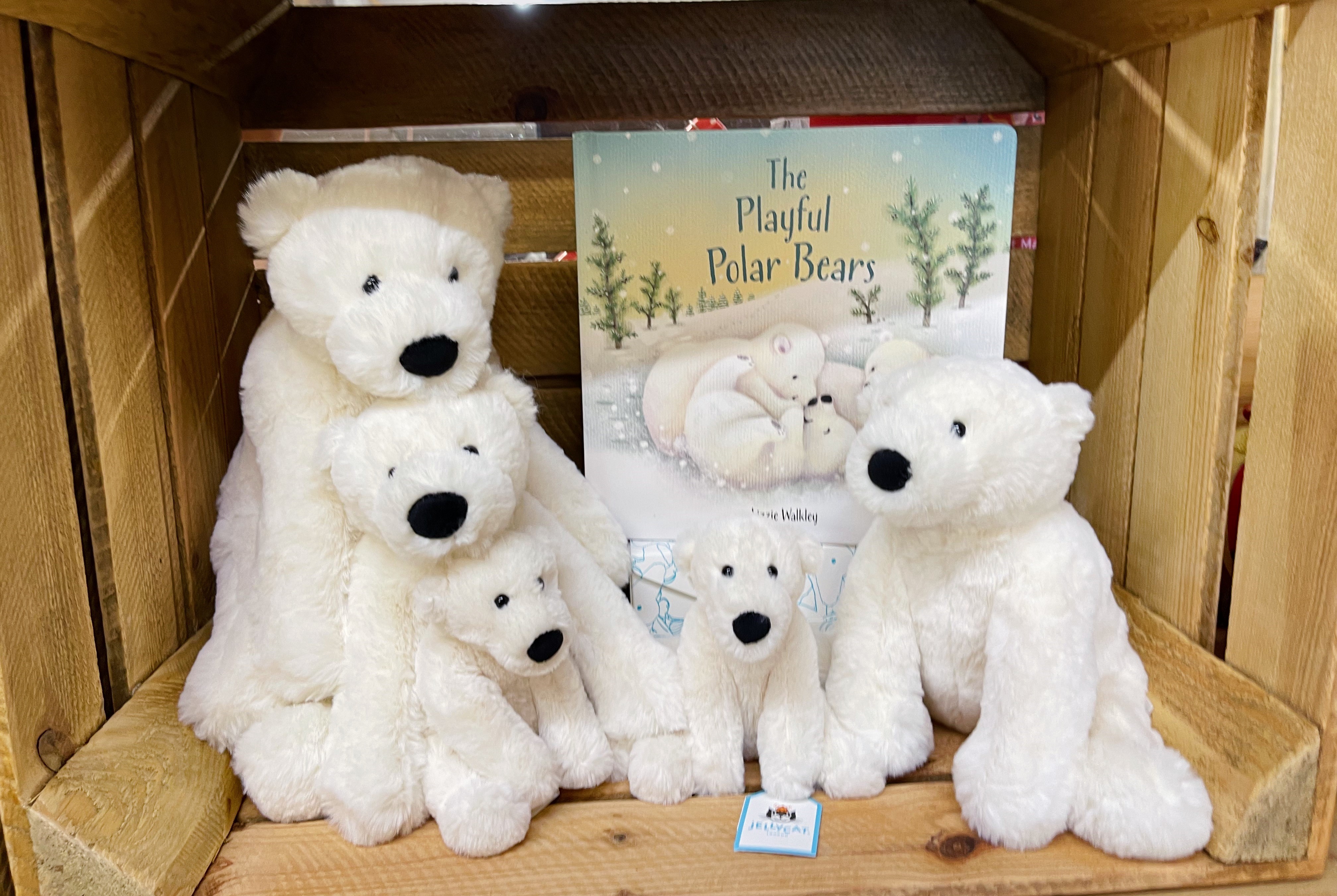 Jellycat Perry Polar Bear & The Playful Polar Bears Book | Soft