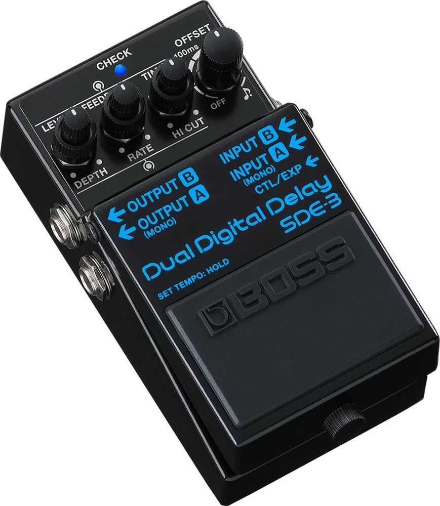 Boss SDE-3 Dual Digital Delay Pedal – Flipside Music