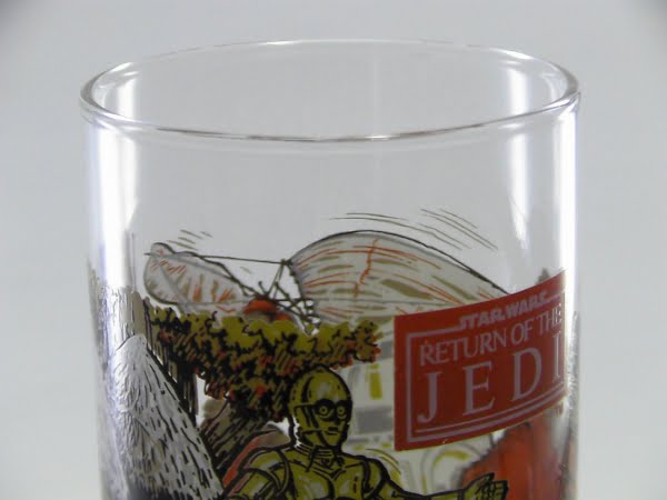 スターウォーズ バーガーキング ノベルティグラス（ジェダイの帰還