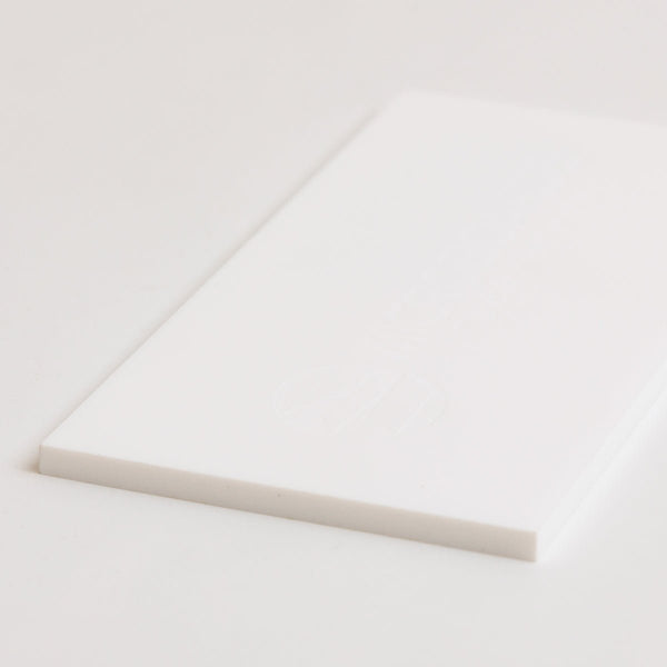 アクリル板（キャスト） 3mm厚 ホワイト片面マット（レーザー加工用