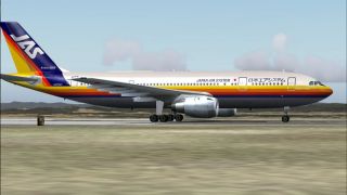 Japan Air System Airbus A300B4 for FS2004