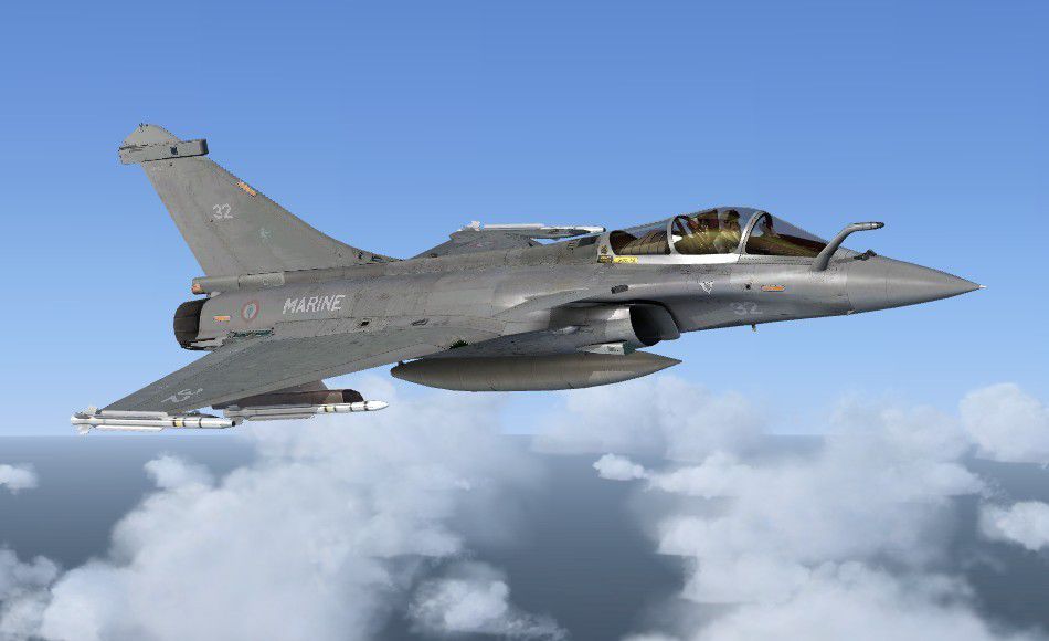 Repaint Dassault Rafale M F3 No. 32 for FSX