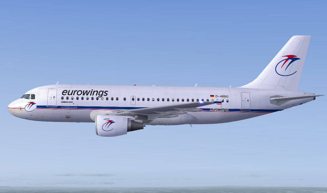 Eurowings Airbus A319-100 for FSX