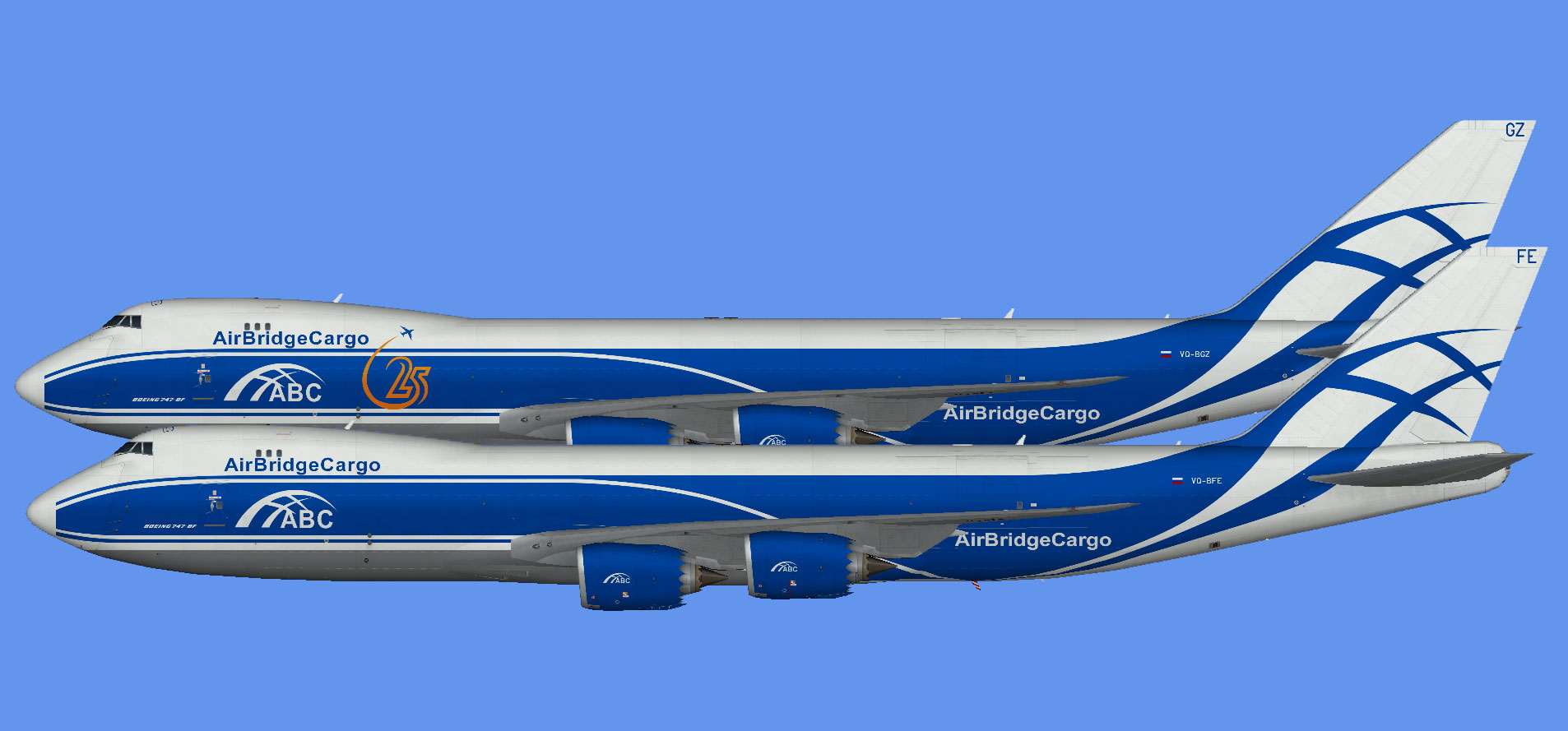 Air Bridge Cargo Boeing 747-8F - The Flying Carpet Hub