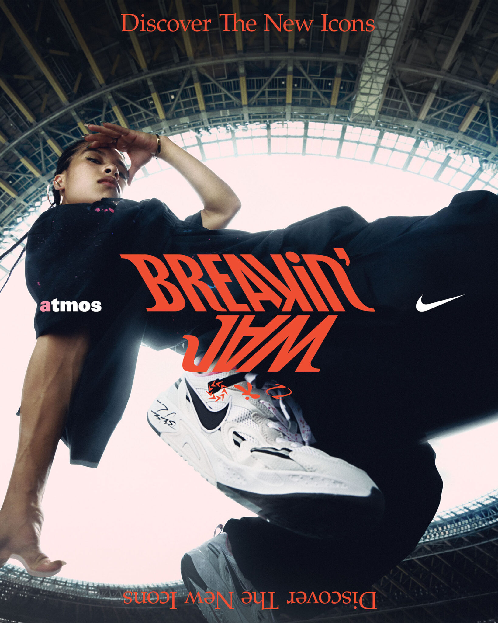 atmos pinkがブレイキンバトル『BREAKIN JAM』優勝のブレイクダンサー