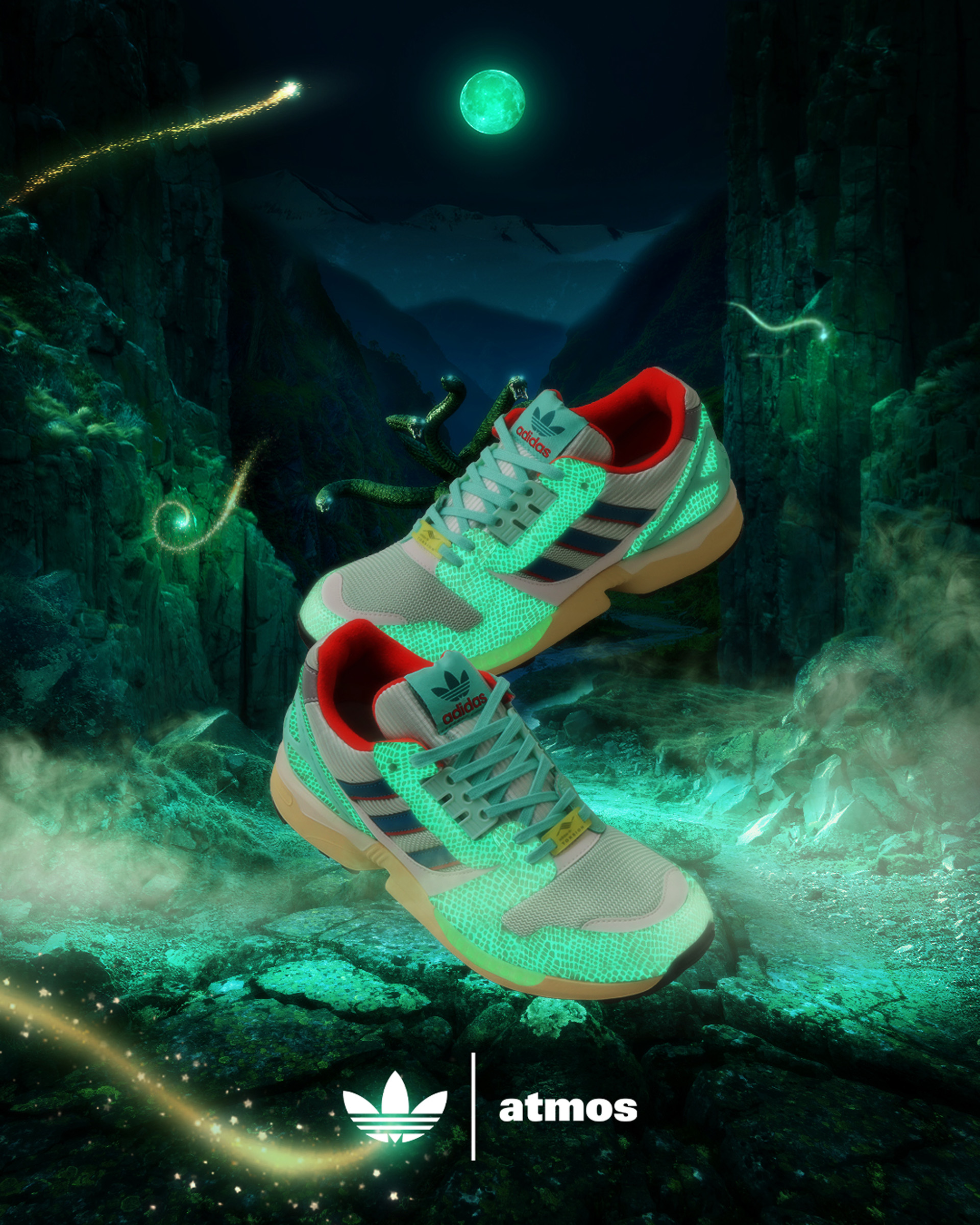 atmosからadidas Originals別注シリーズ”ZX 8000 G-SNK”の新作が9月27