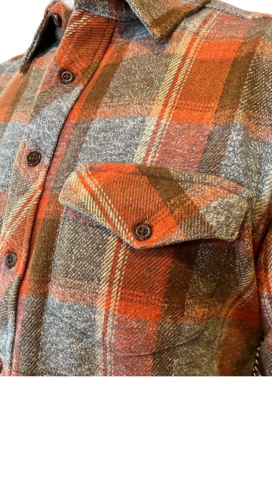 Wolf Creek Shirt - Clay - super heavyweight Shirt Jac - Flyshacker