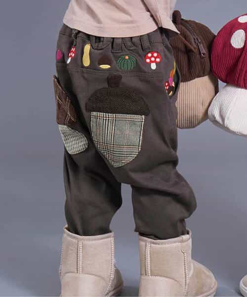 ☆SALE☆秋の味覚刺繍YUMMYパンツ 10分丈（B421035）|BIT'Z（ビッツ