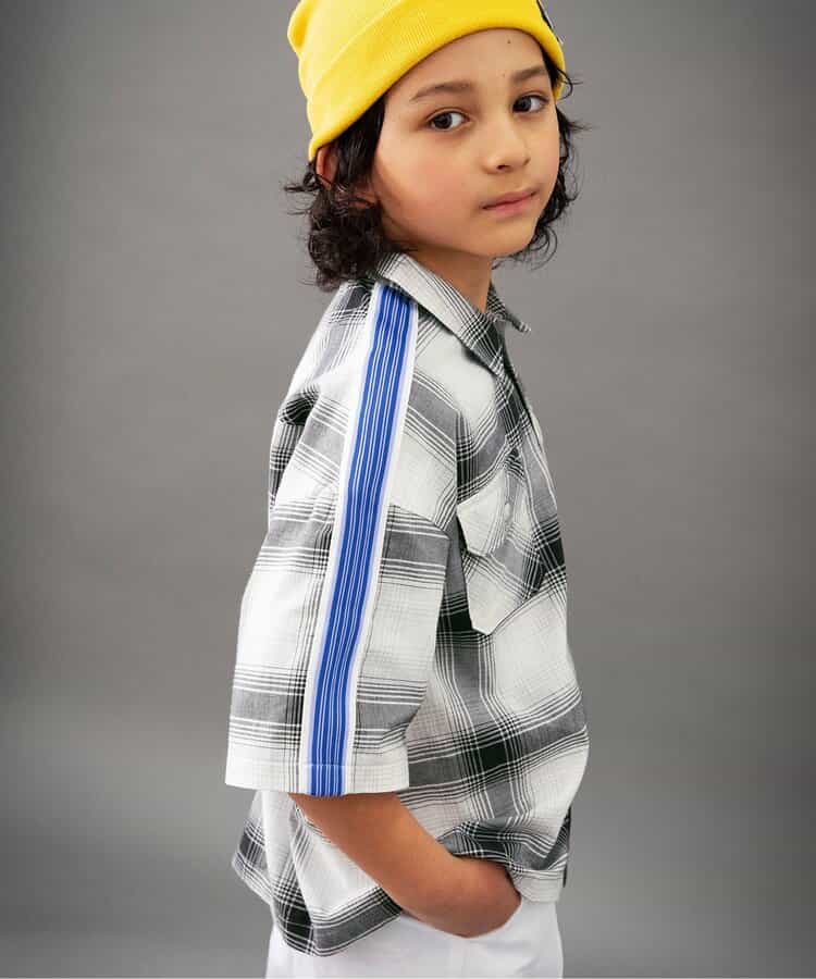 ☆SALE☆【B NEW JACK】サイドライン総柄シャツ（J209915）|BREEZE