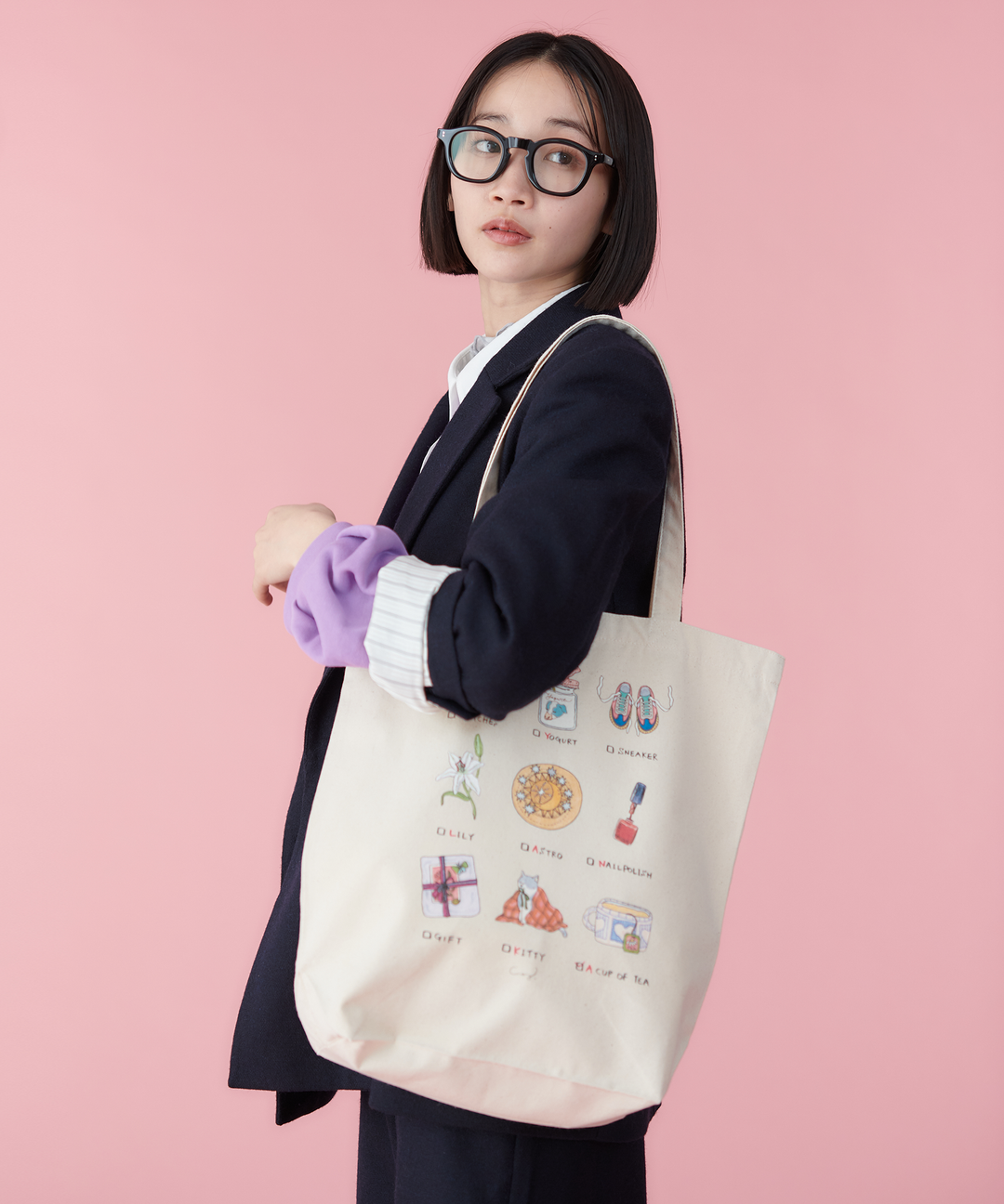 グラフィックトートバッグ | 清水こづえコラボ – FACE SANS FARD