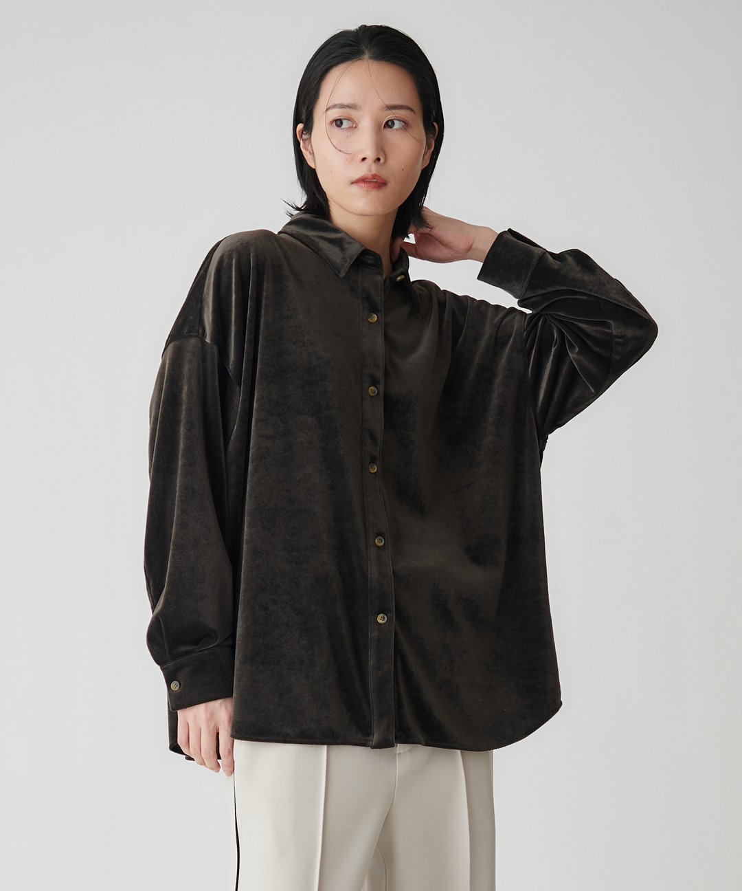 ベロアブラウス – FACE SANS FARD