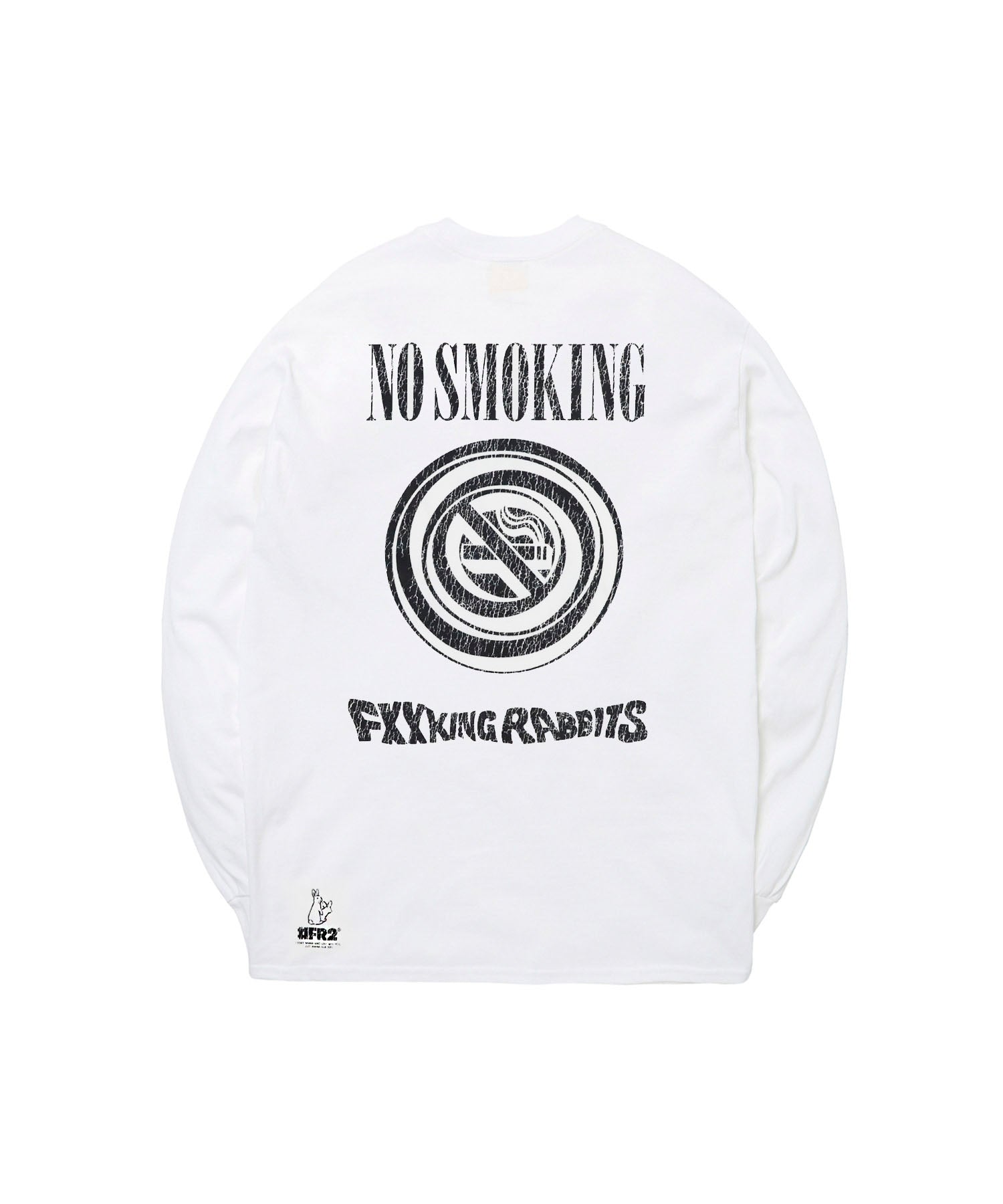 NO SMOKING Rabbit Longsleeve T-shirt – #FR2