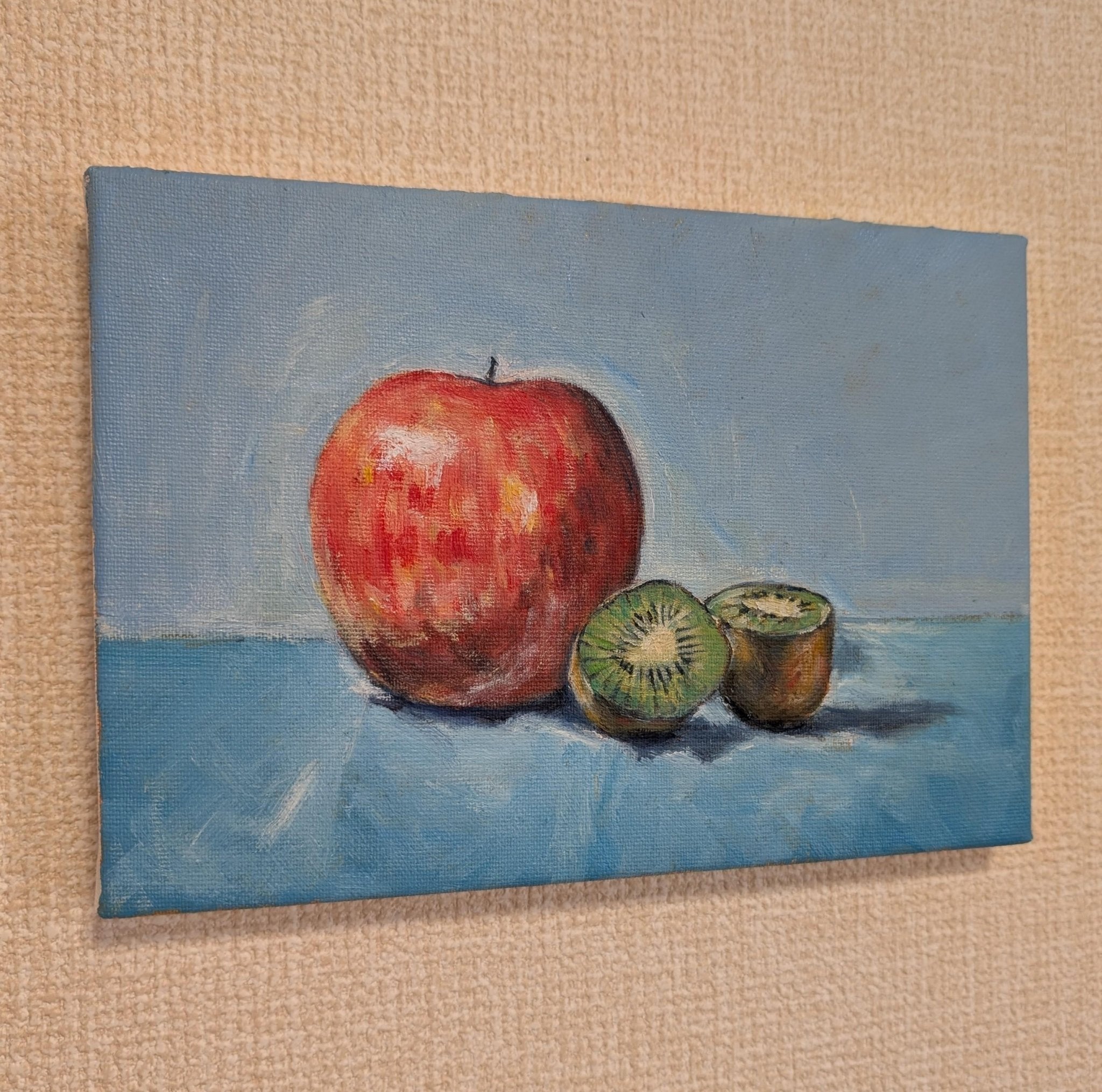 絵画の通販、購入ならFROM ARTIST/作品名：国産のりんごとキウイ/作家