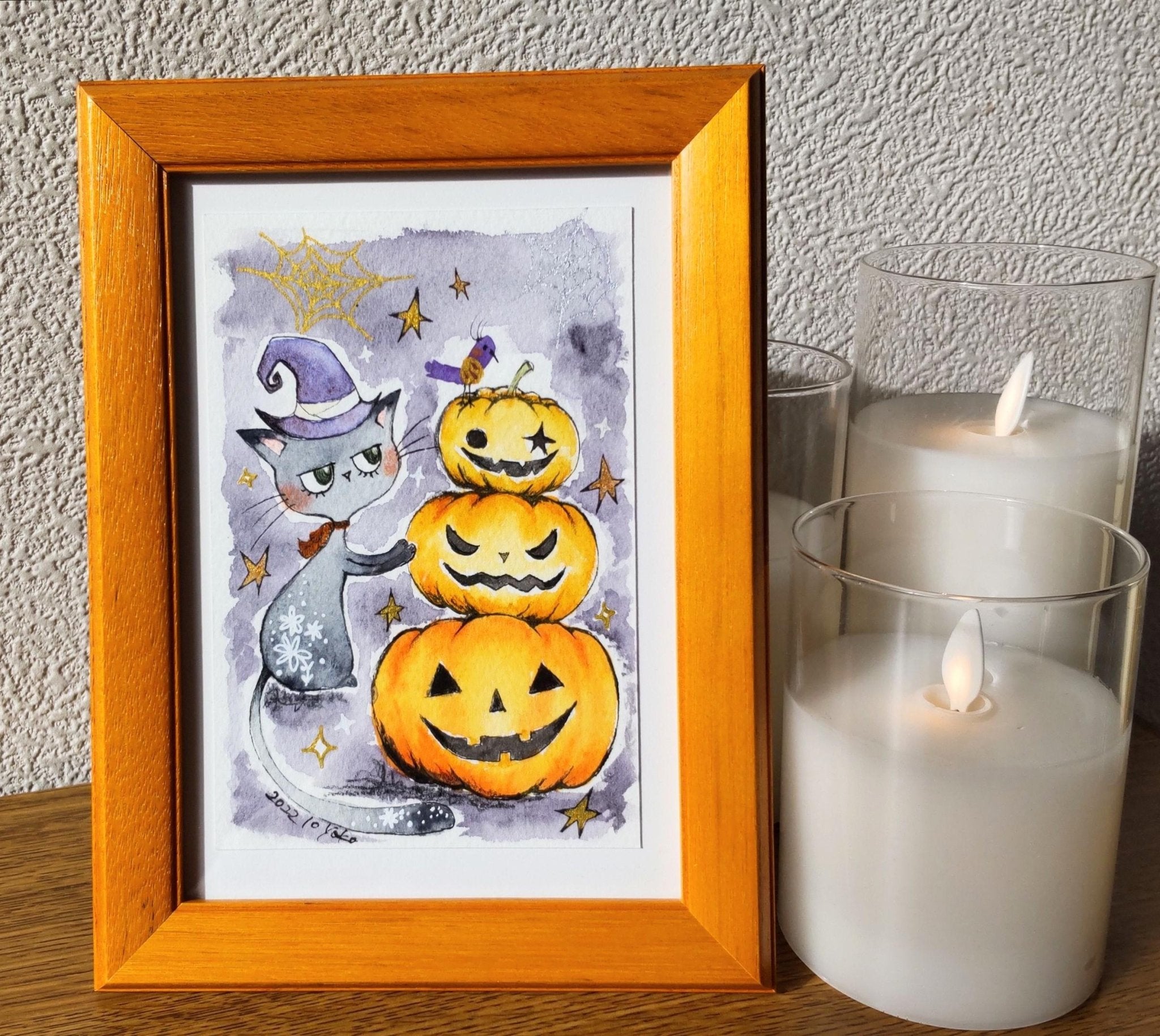 絵画の通販、購入ならFROM ARTIST/作品名：ハロウィンナイト/作家名：Yoko