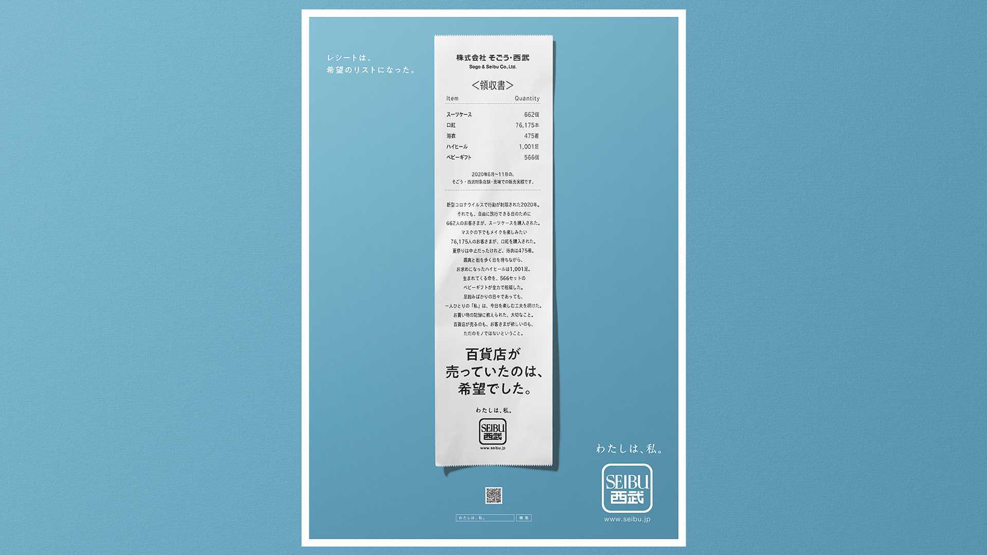 わたしは、私。 2021｜希望のリスト // WORK // 株式会社フロンテッジ