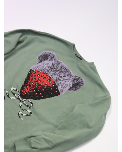 UNDERCOVER（アンダーカバー) UC2E1895-1 BIG SWEAT BEAR STRAWBERRYの