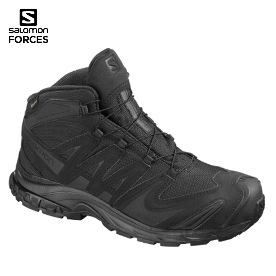 XA FORCES MID WIDE Gore-Tex® EN – Black | 七洋交産株式会社 FRONTLINE