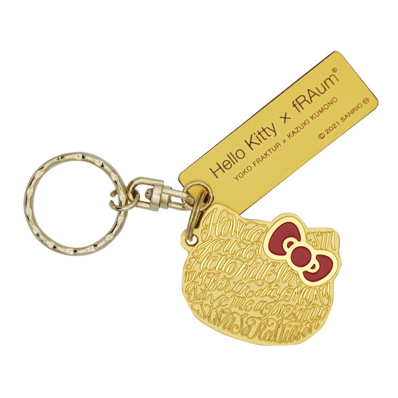 キーホルダー「Hello Kitty × fRAum」 - fRom fRAum